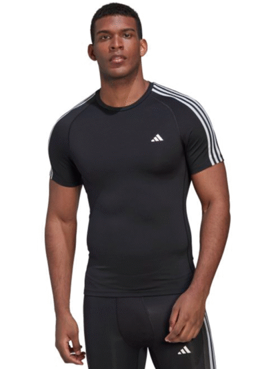 Adidas-Techfit-3-Stripes-Training-Tee-HD3525-en-Atalanta-Fit